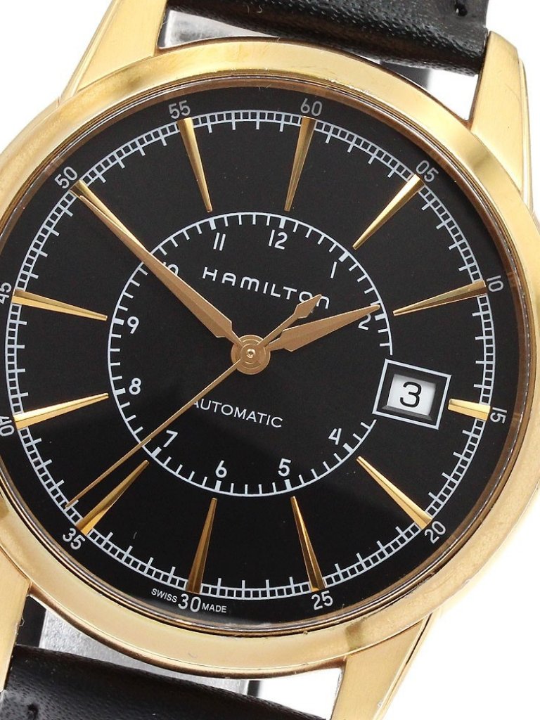 Hamilton American Classic Railroad H405550 Black Dial Automatic Men's_938052 — image 6 of 8